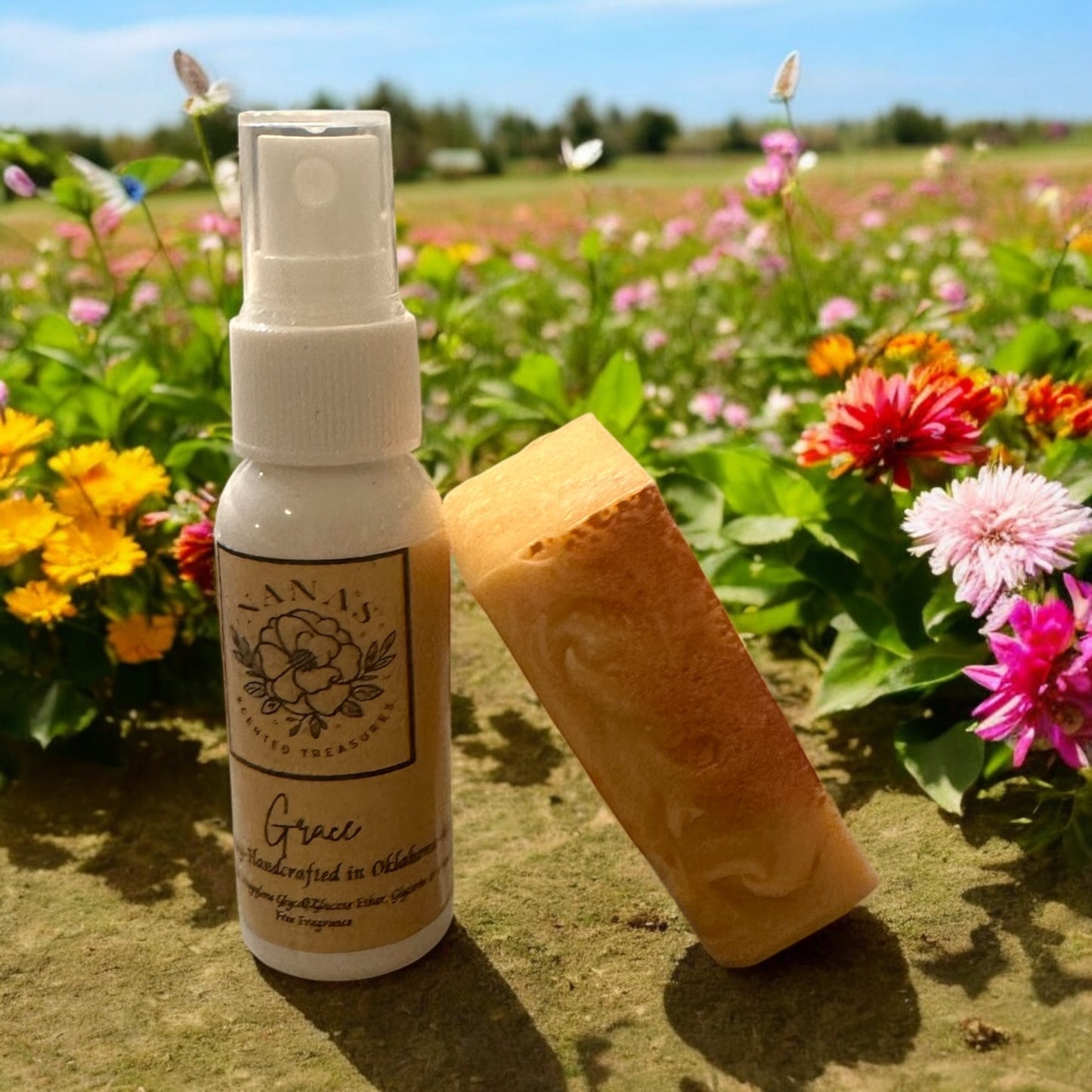 Mini Soap and Sample Body Spray