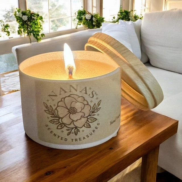 8 oz Beeswax Candle - $15.00 ea or Buy 3, Get 1 Free