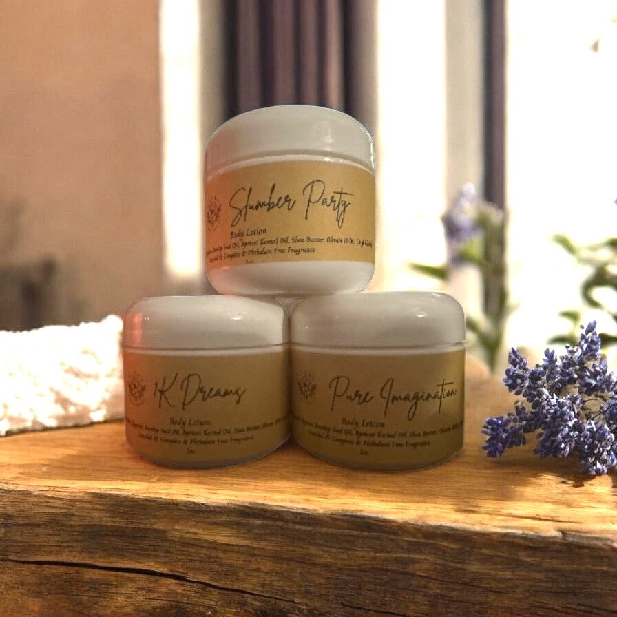 Mini Hand and Body Cream Sample Bundle - 3 for $15
